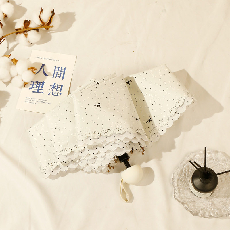 オフホワイト（8本骨小レース50％オフ）