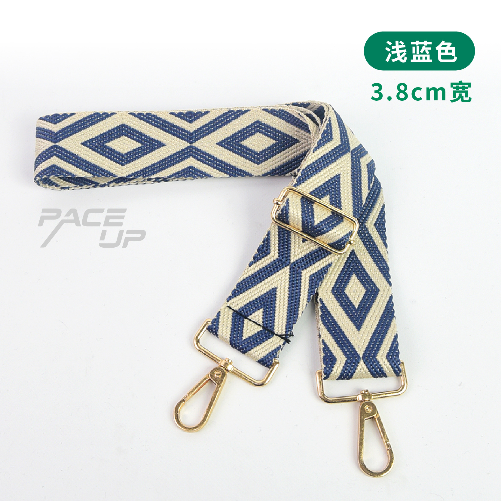 チェックカーキ（標準3.8CM）