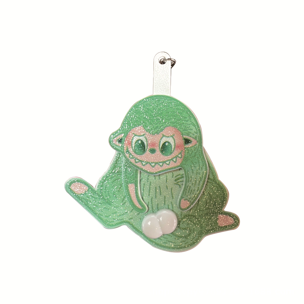 【グリーン】エッグモンキー ペンダント