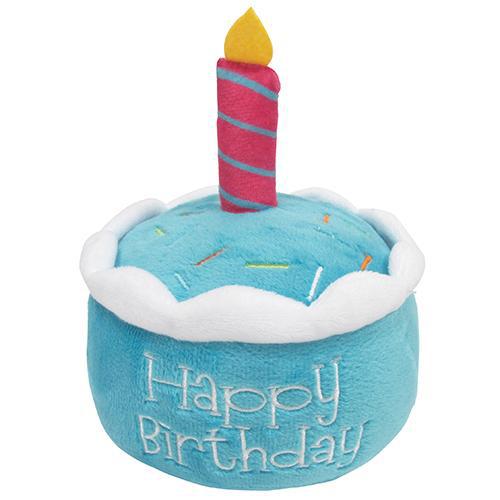 誕生日ケーキ青
