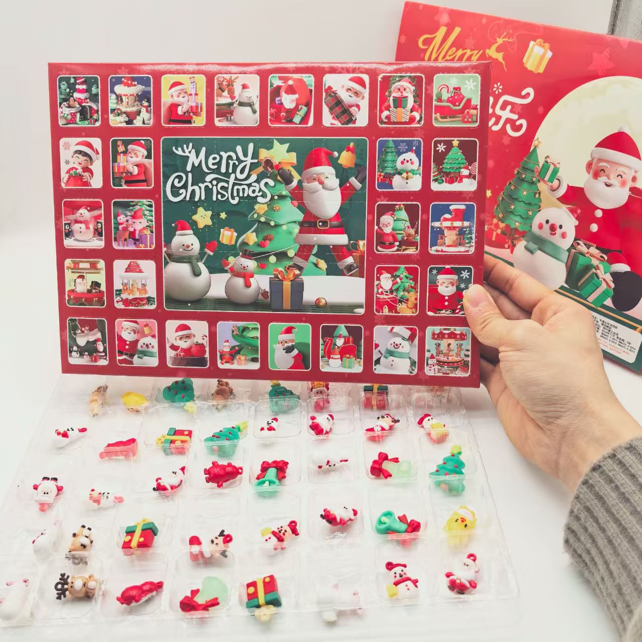 【カラーボックス】フルソフトラバー40穴 クリスマスモデル