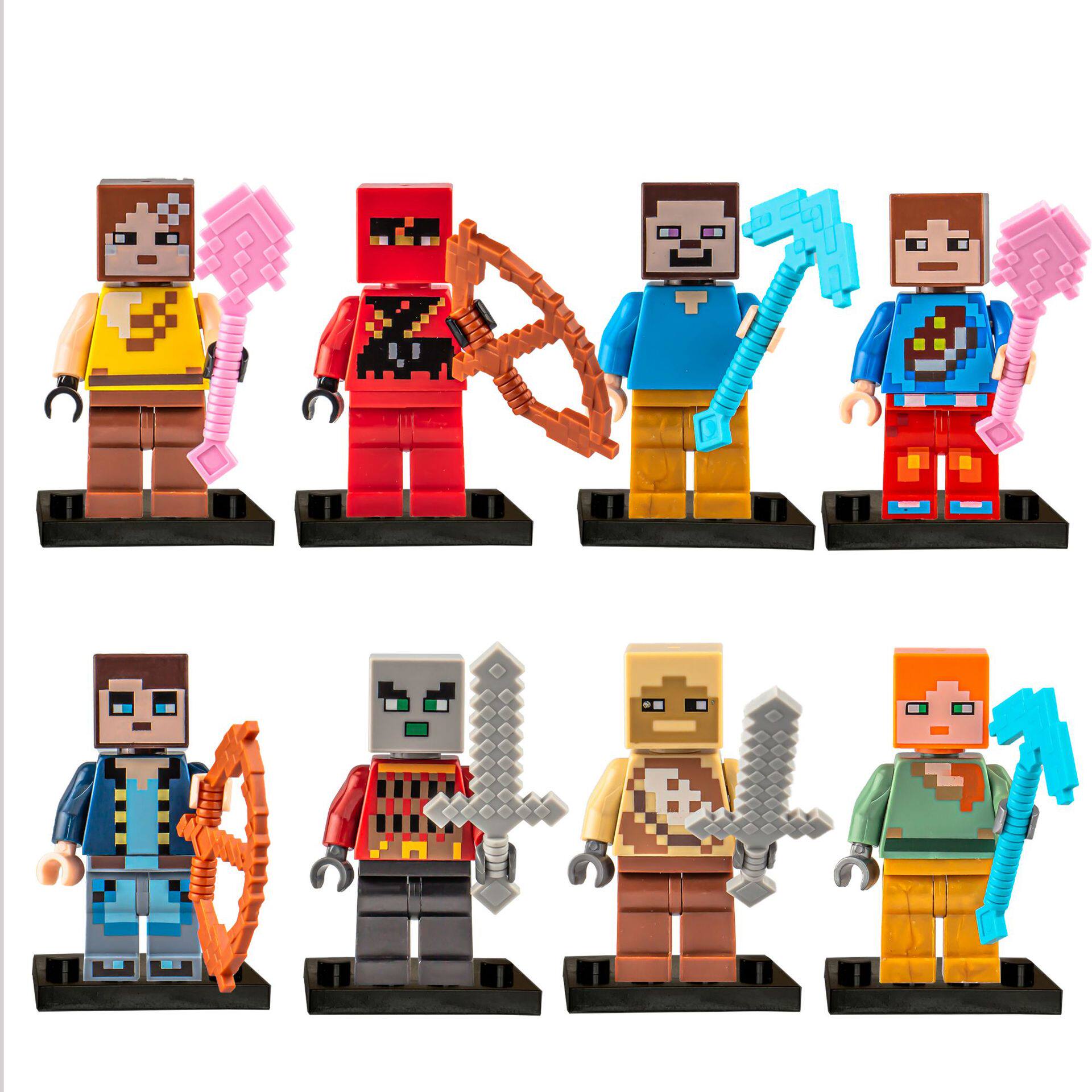 I1-8、8つの小さなベース付き