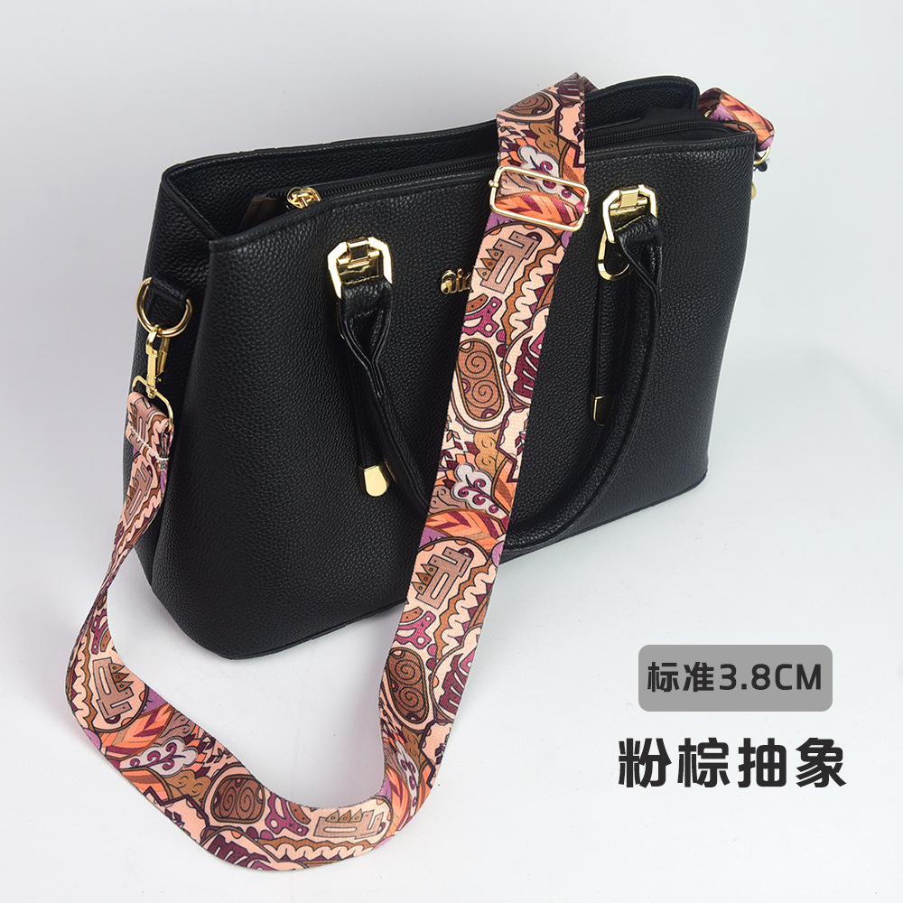 ピンクブラウン抽象（標準3.8CM）