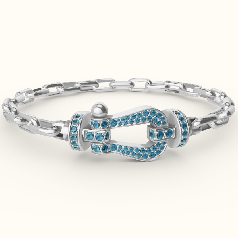 大チェーン シルバー6号