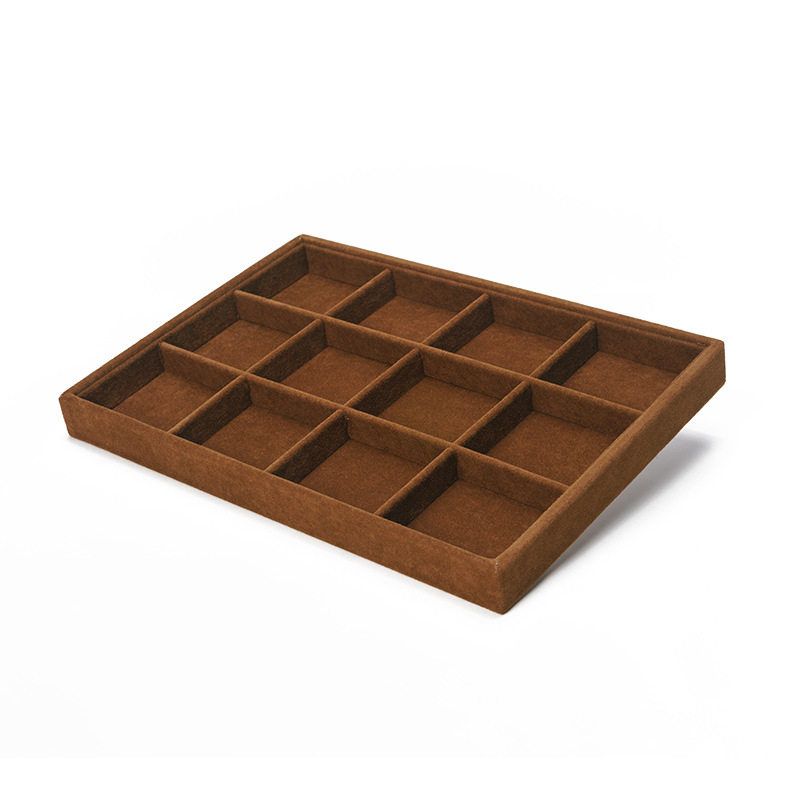 コーヒー色12皿35*24*3センチ