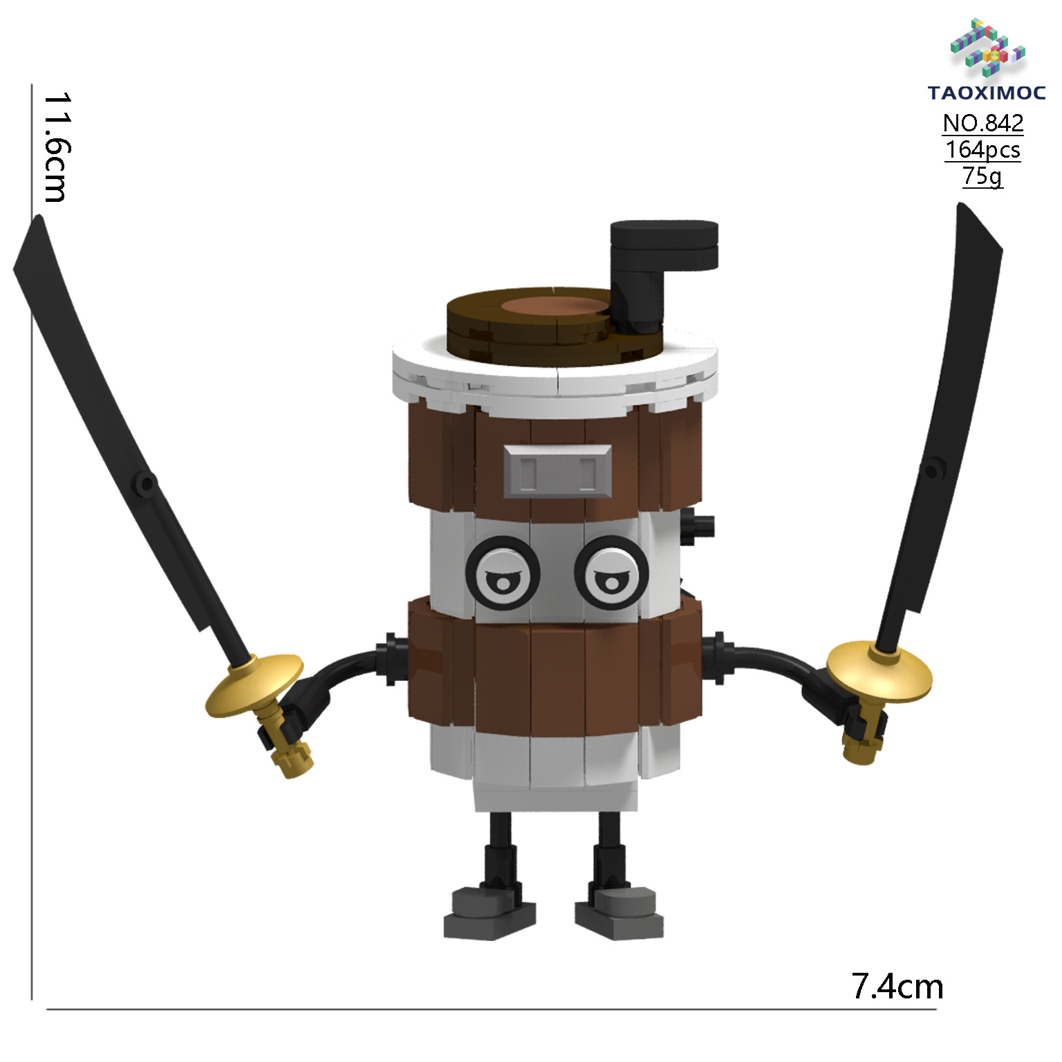 【在庫あり】842	カプチーノ忍者