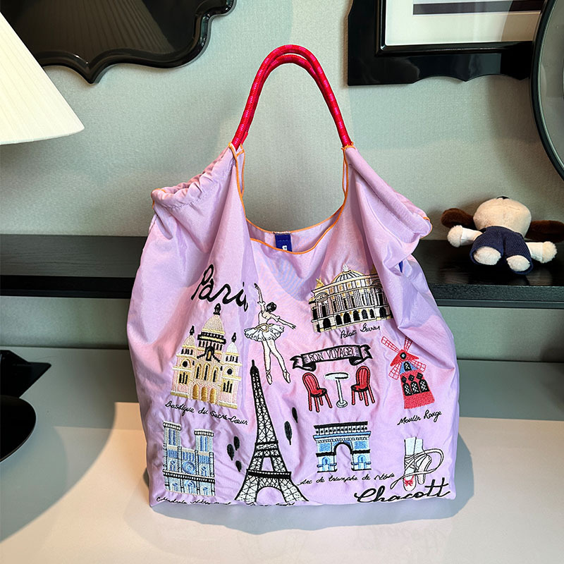 紫タワー中号シングルバッグ