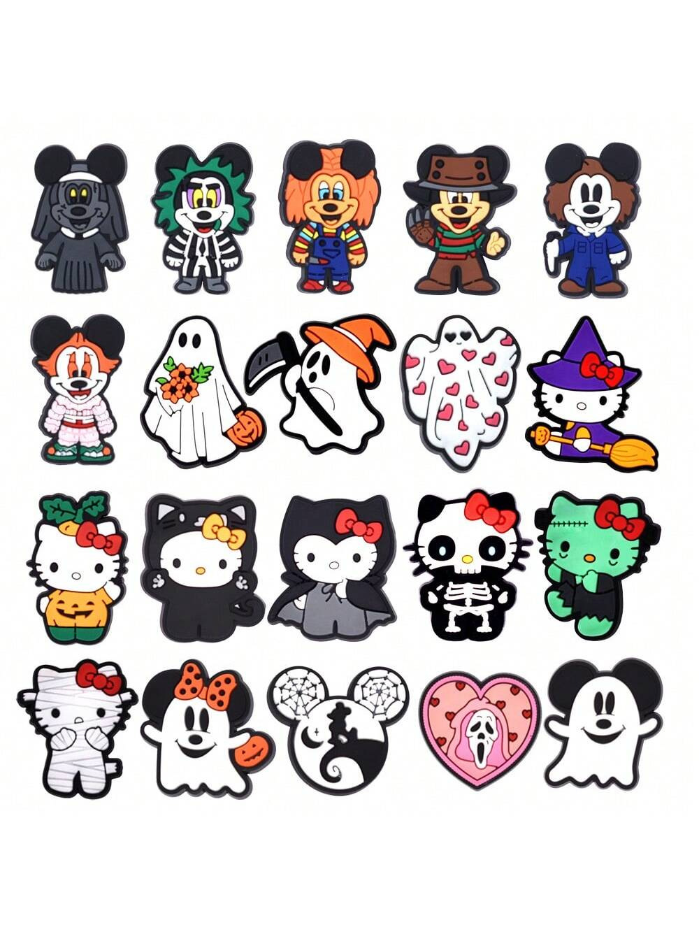 6-ハロウィン KT キャット (1 パックに 20 スタイル)