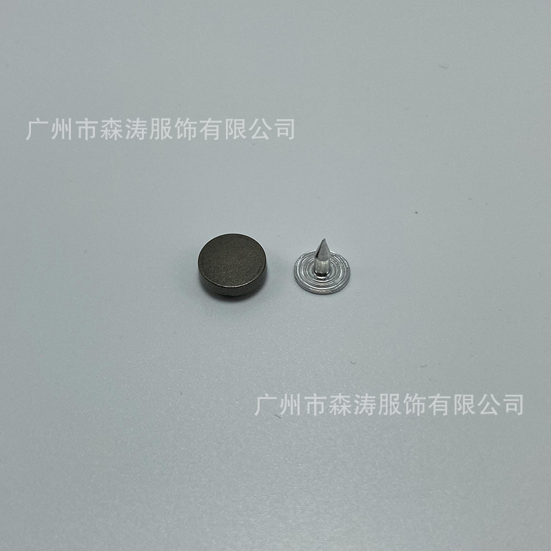 8mm*フラットネイル*アンティークシルバー