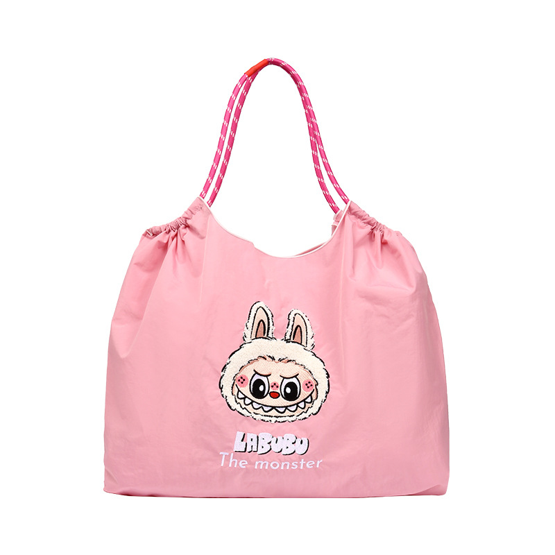 浅灰蝴蝶结拉布布+红色肩带