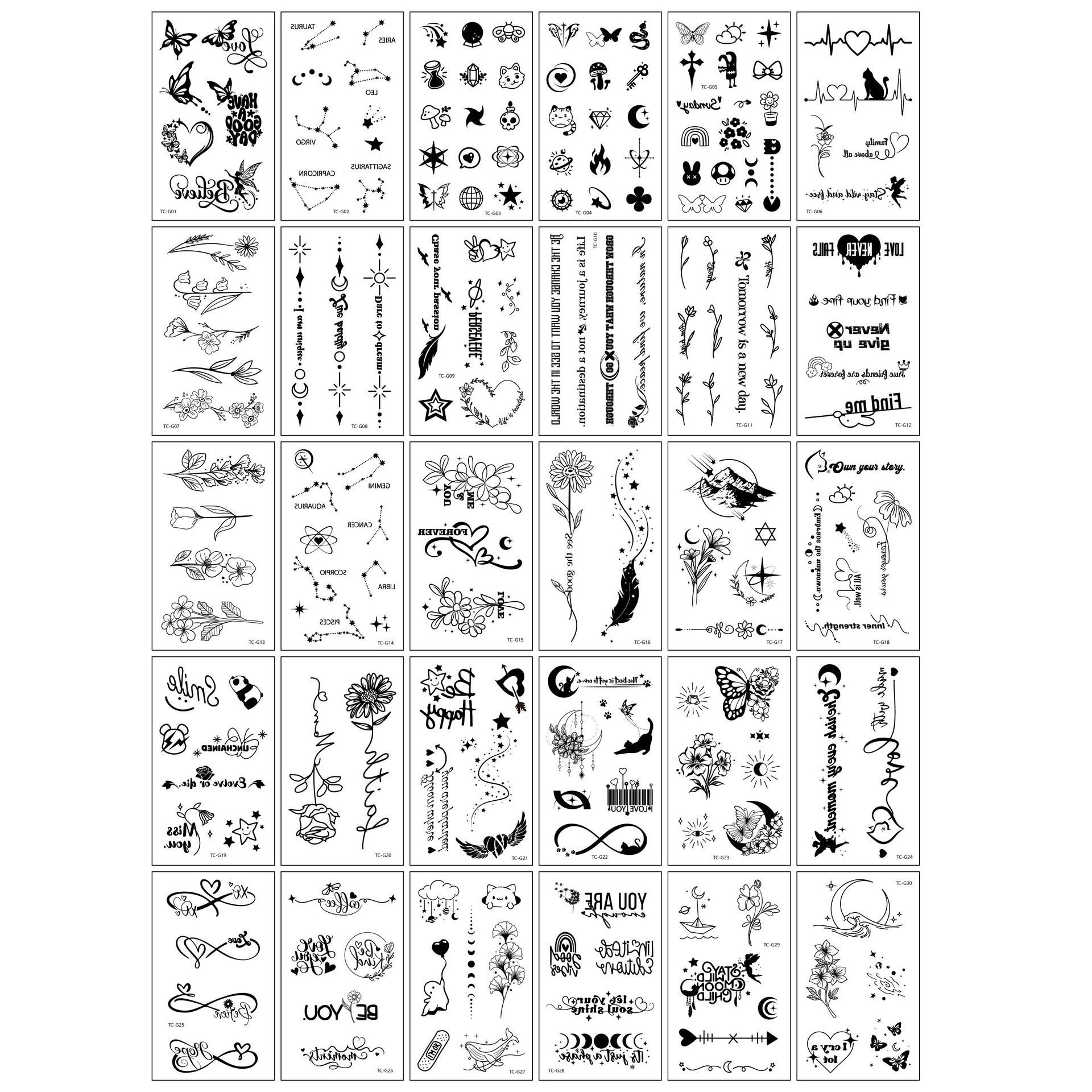 TCG-30 のさまざまなスタイル