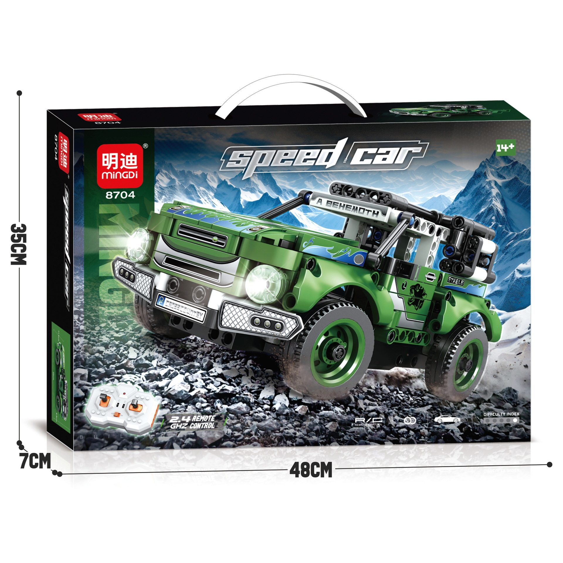 8704 1:24 2.4G テクノロジー リモート コントロール カー