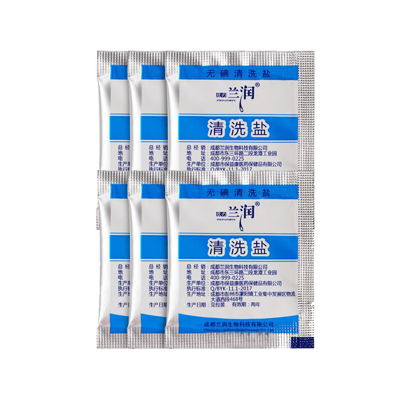 付属品c-蘭潤浣腸専用洗浄塩 * 6袋