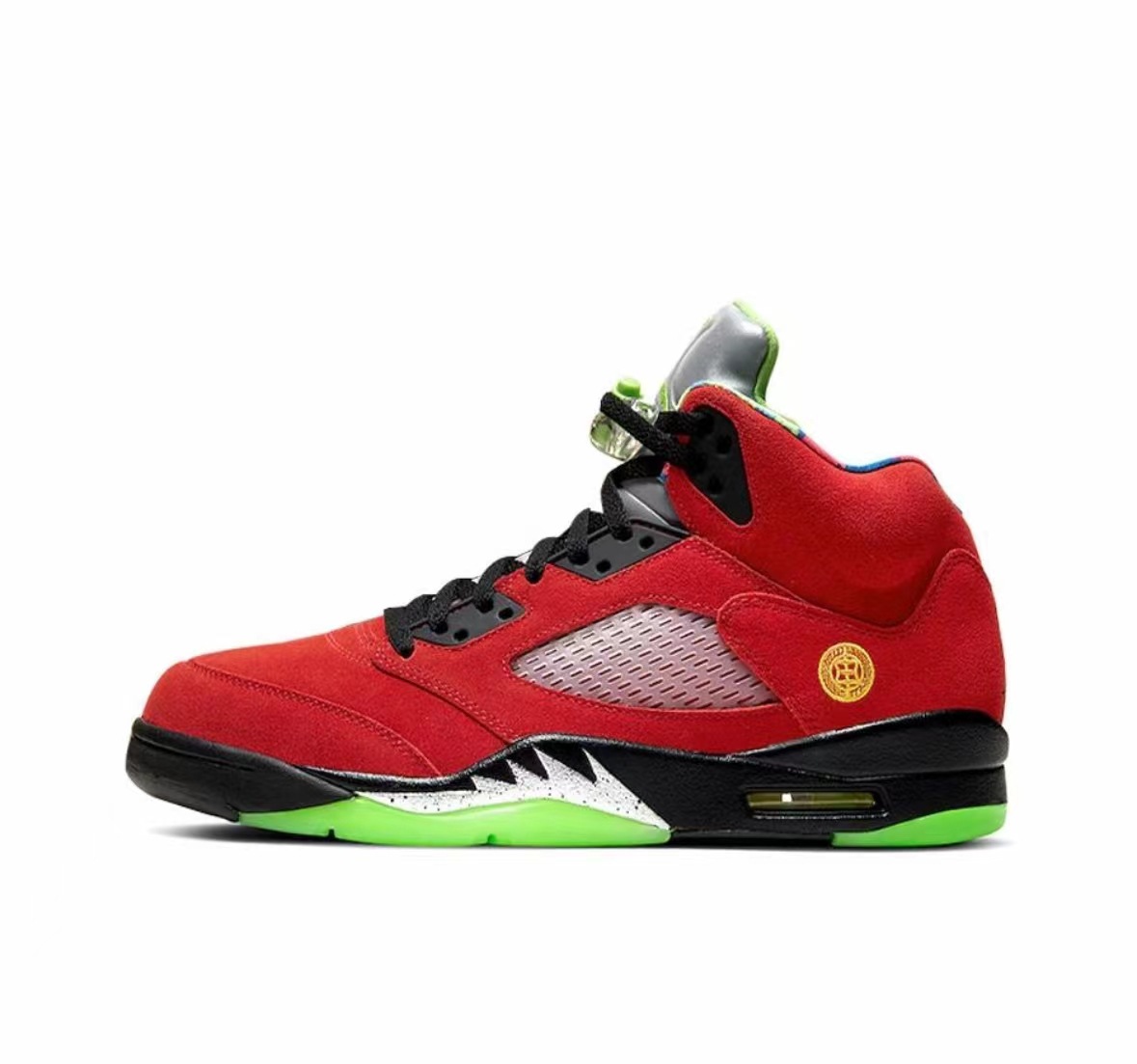 赤と黄色のオシドリ