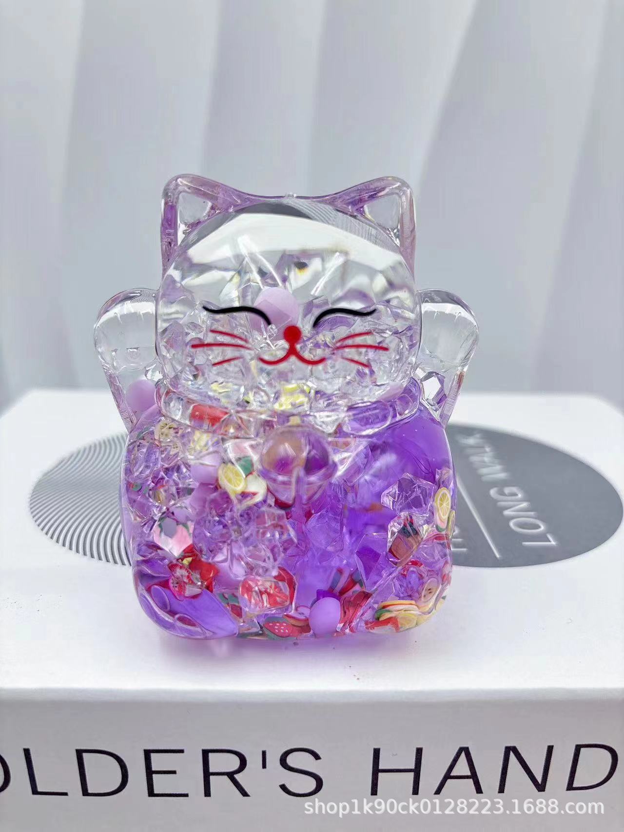 紫色のクラッシュアイス