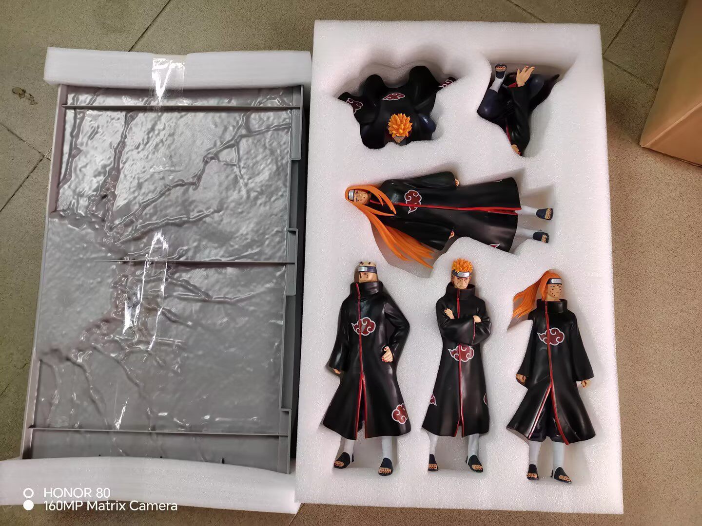 6 暁の組織キャラクター + シーン (カートンに梱包)