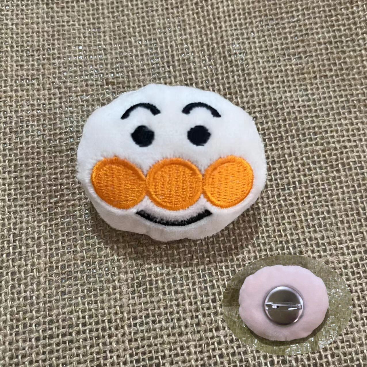 三筒笑顔【ブローチ】