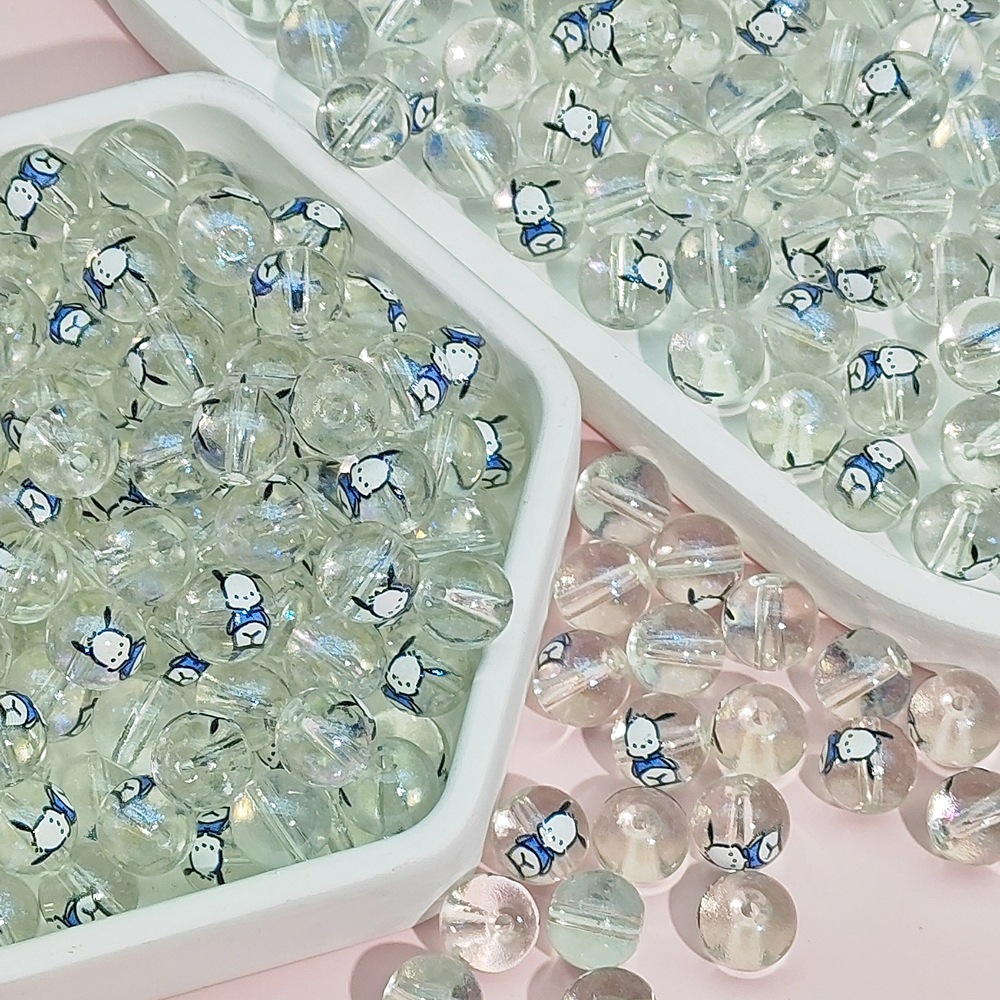 K53#パチャドッグ [10MM プリント漫画ビーズ]