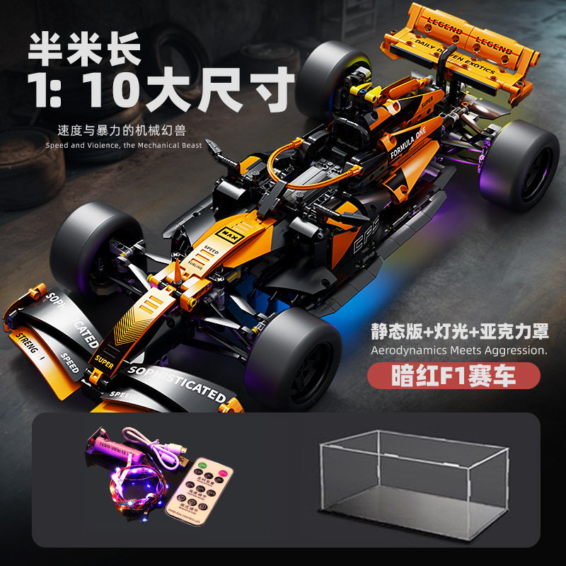 オレンジ F1 [静的バージョン + 照明 + 表示ボックス]