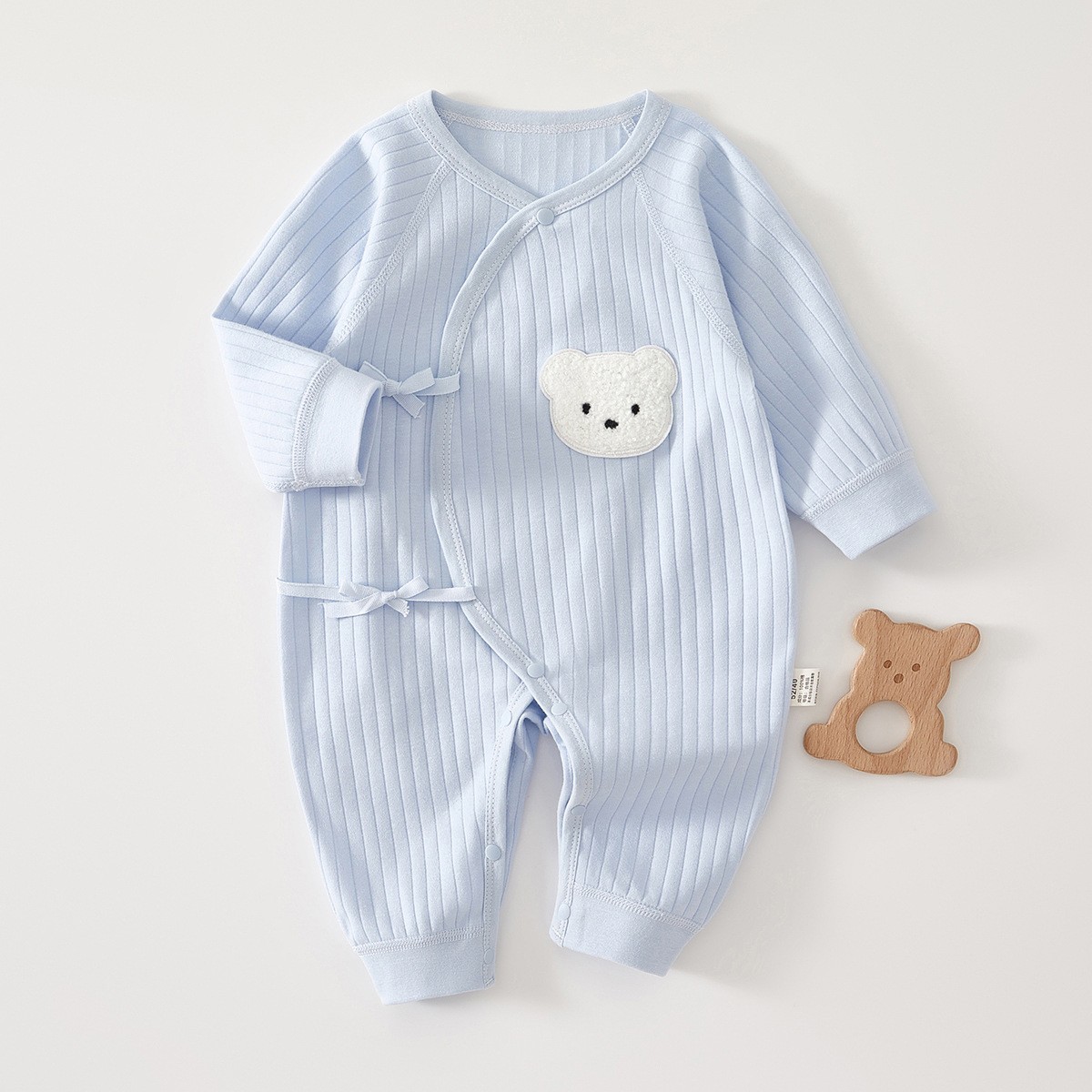 春秋蝶服 純青刺繍クマ