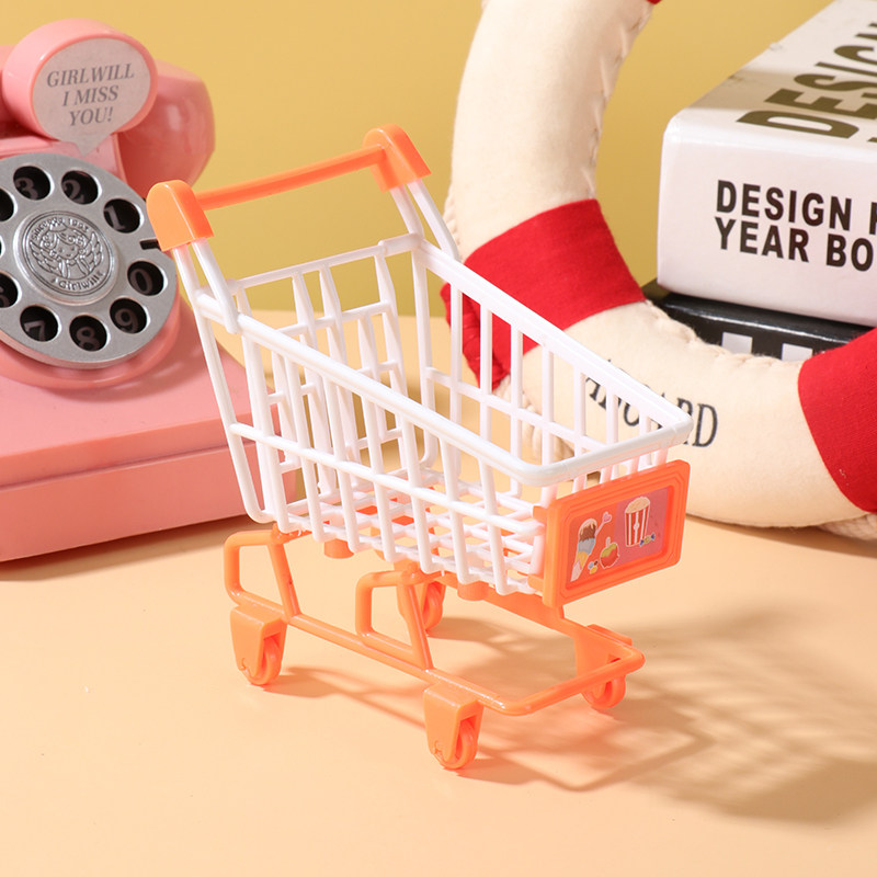 ショッピングカート 1 個 - オレンジ