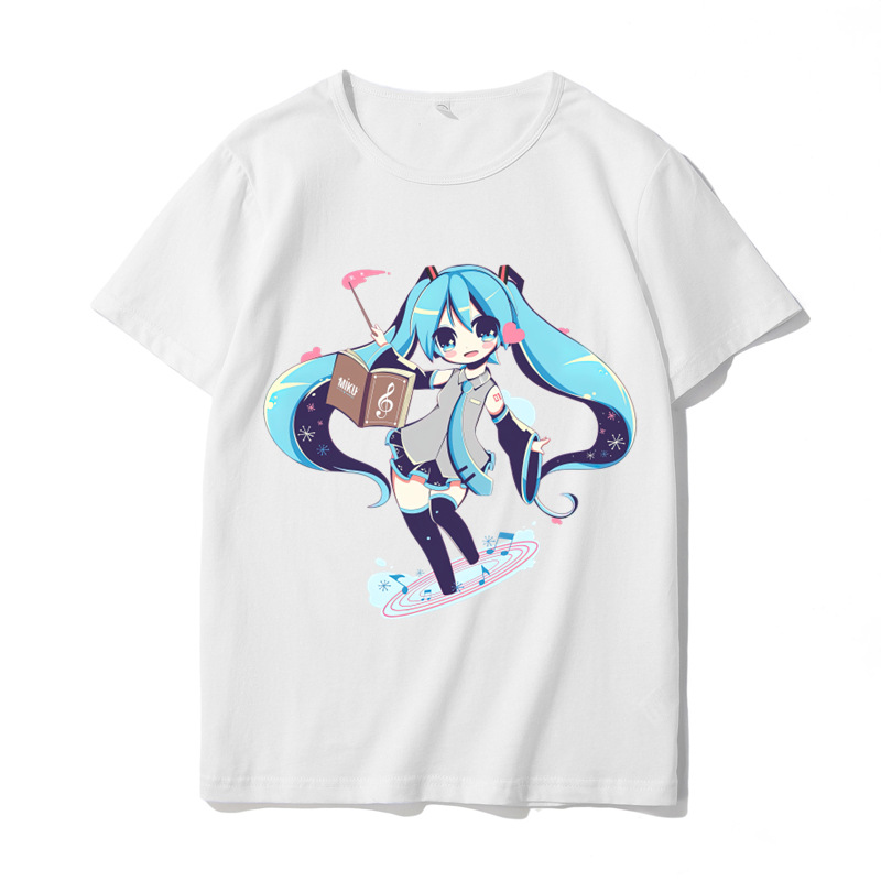 初音-ホワイトtシャツ4