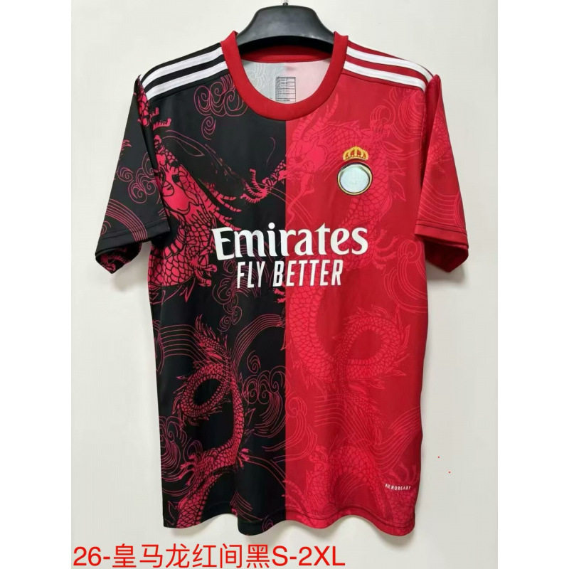 26 レアル・マドリード ドラゴン レッド＆ブラック