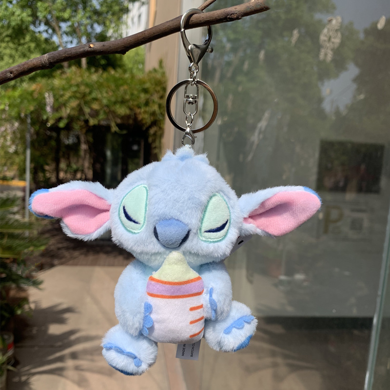 12cm ステッチ ハーバルドベイビー [ボトル] ペンダント (アオジャー)