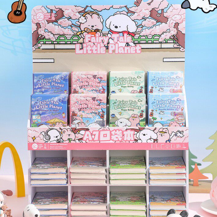 おとぎ話の小さな惑星（80枚混合ショット、無料ディスプレイスタンド）