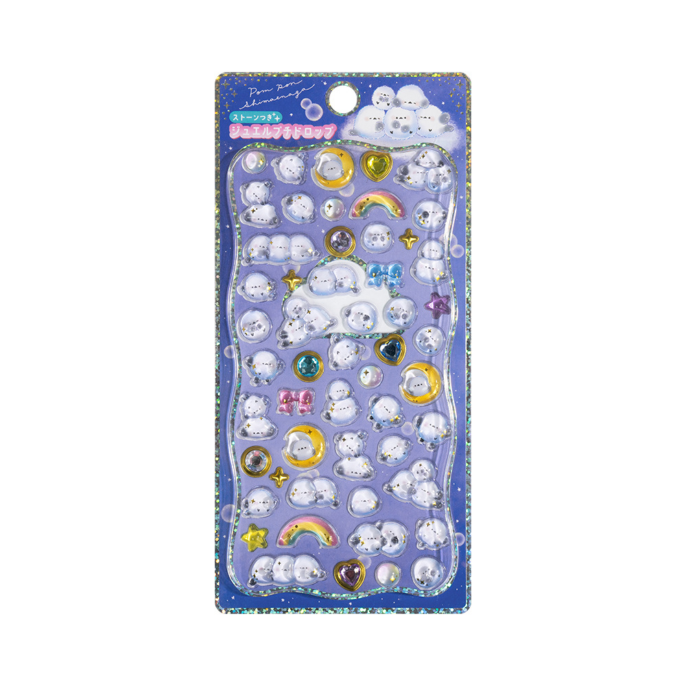 シャンレ ジェムエンボスステッカー SL-BKF-11