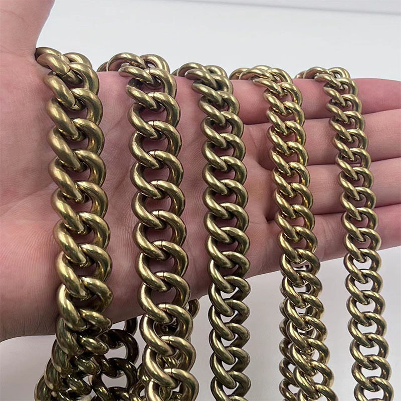 黄銅ツイストチェーン