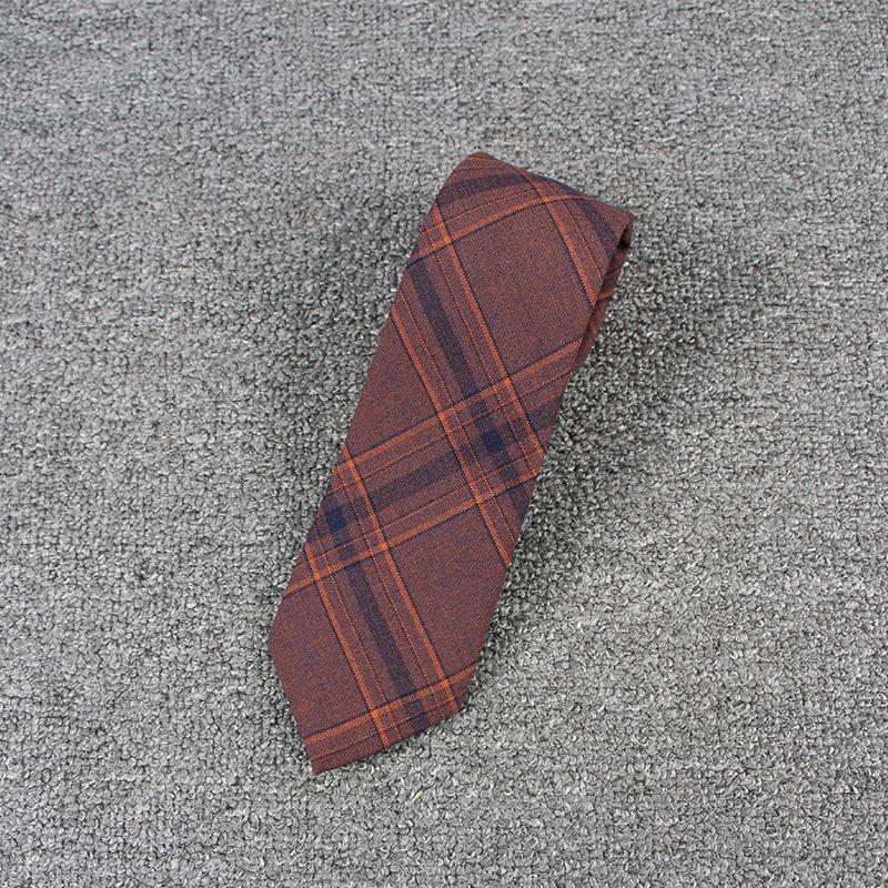 キャラメル色ネクタイ (703169-286-d)