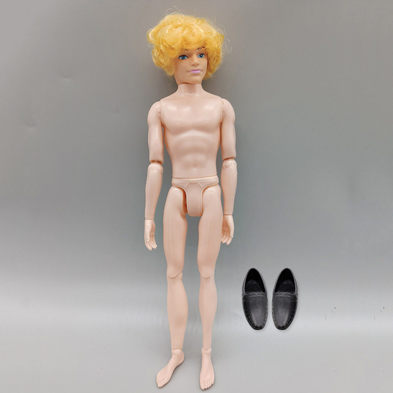 30cm挑色金髪頭加素体送黒靴141305