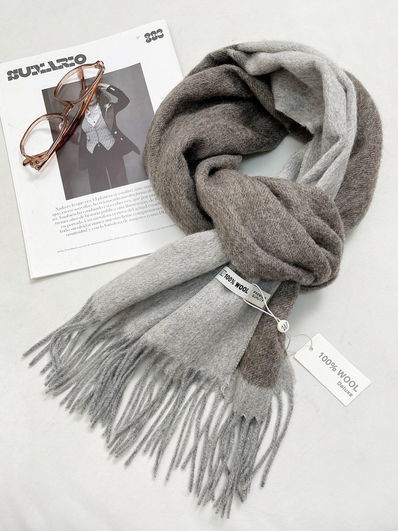 カラーブロックグレー