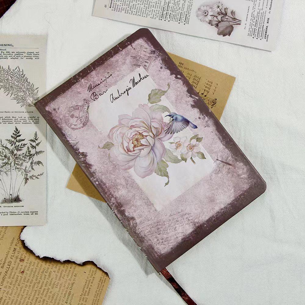 レトロな時間-牡丹の花