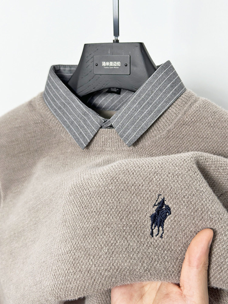 キャメル(ポニー刺繍)