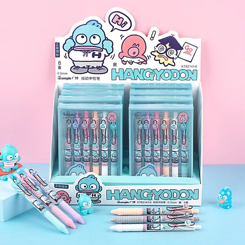 KT82141-6押し中性ペン-6本