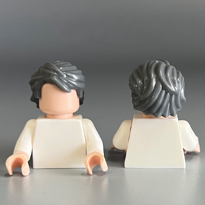 43753-ダークグレー（ふわふわヘア）