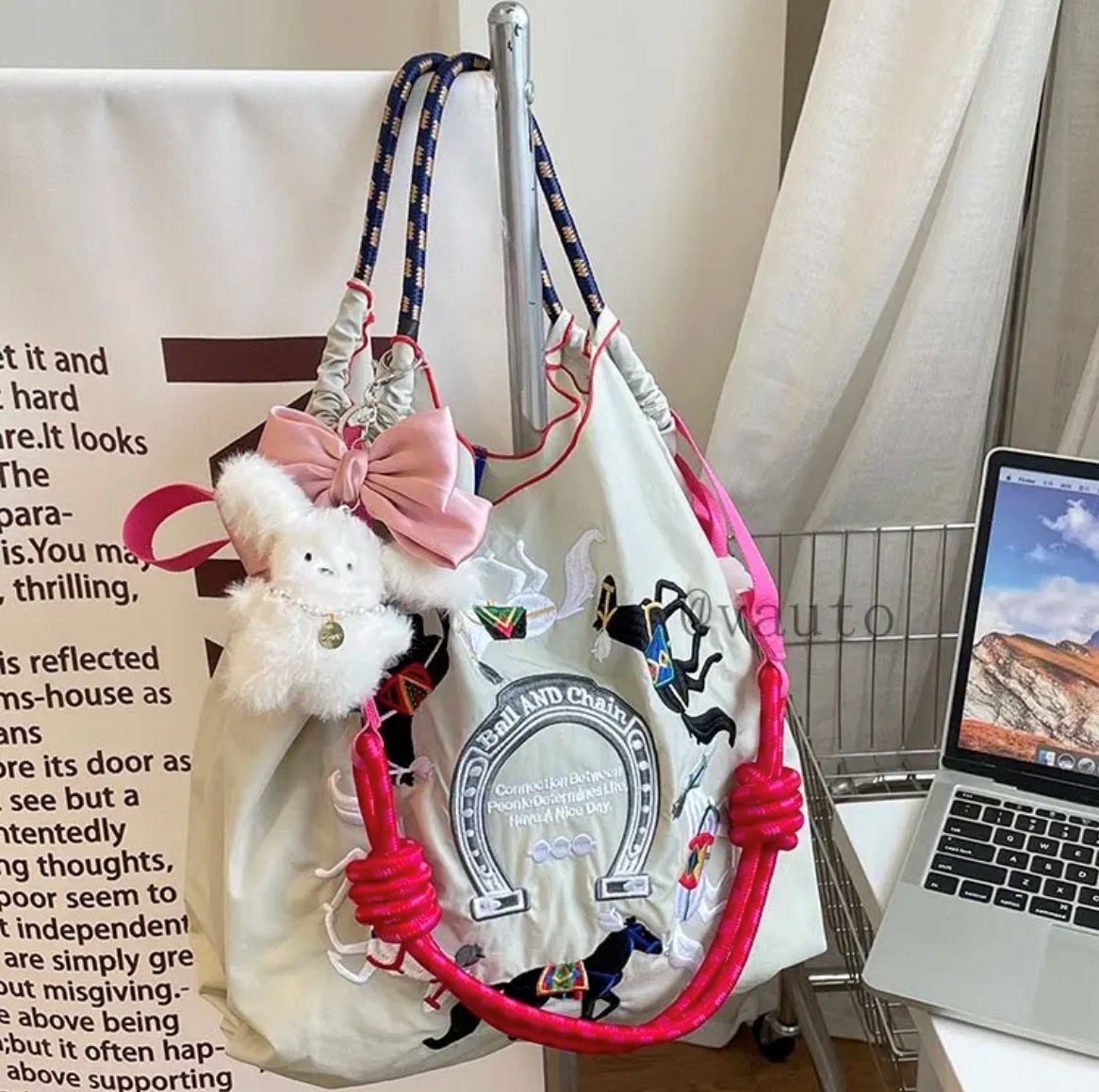 ライトグレー万里大(肩紐除く)