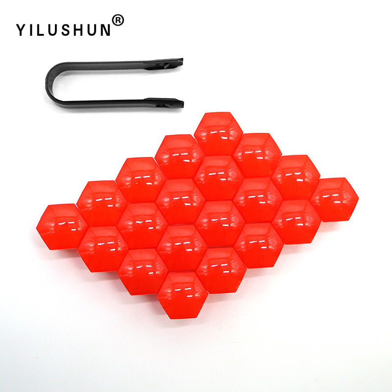 T54【袋入り】19mmレッド20個入 + 黒クリップ1個