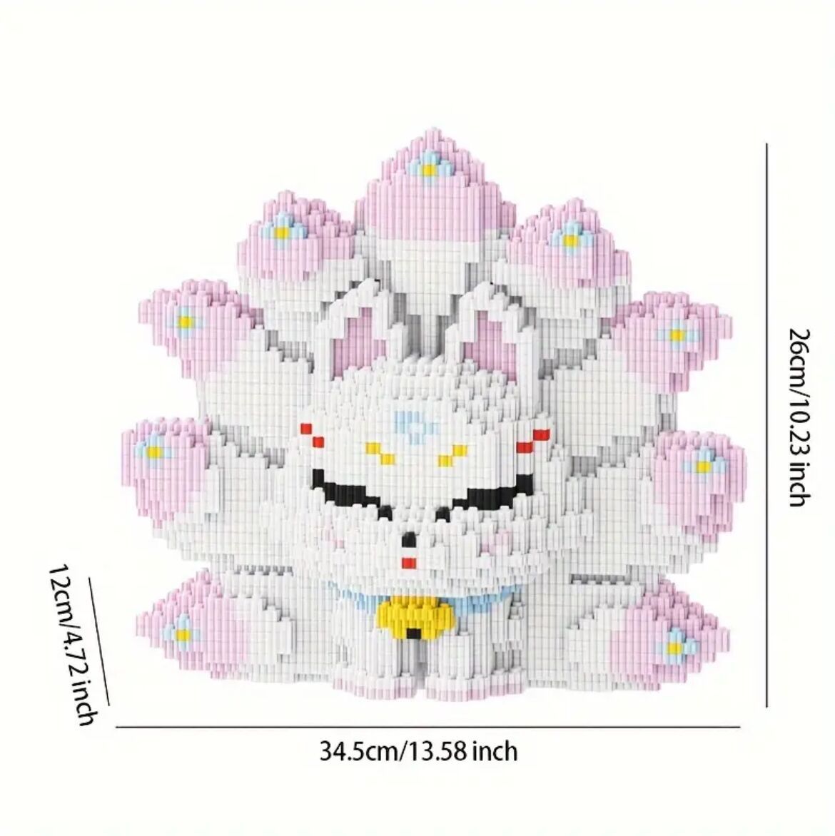 26CM 夏九尾の狐 LS6184