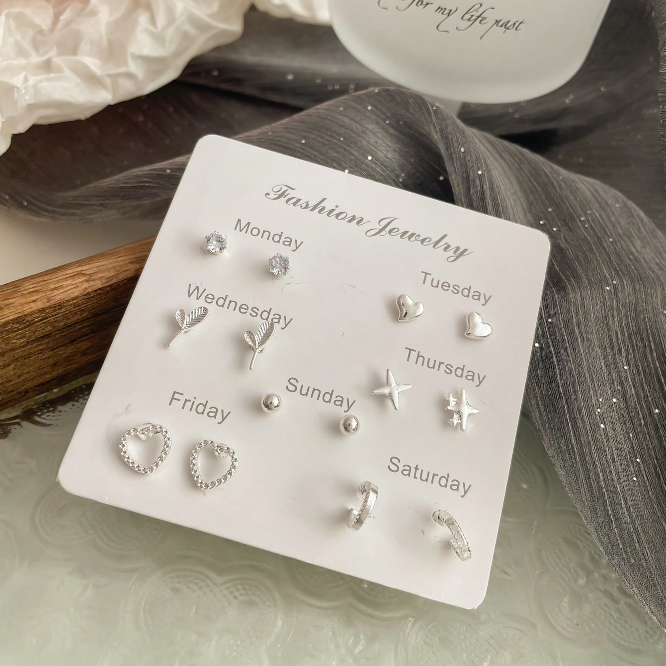 -8カジアネイルCリング 7本セット