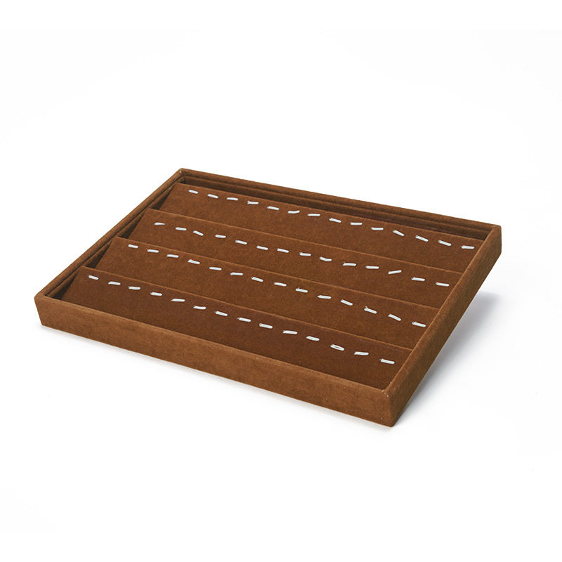 コーヒー色のペンダント皿35*24*3 cm
