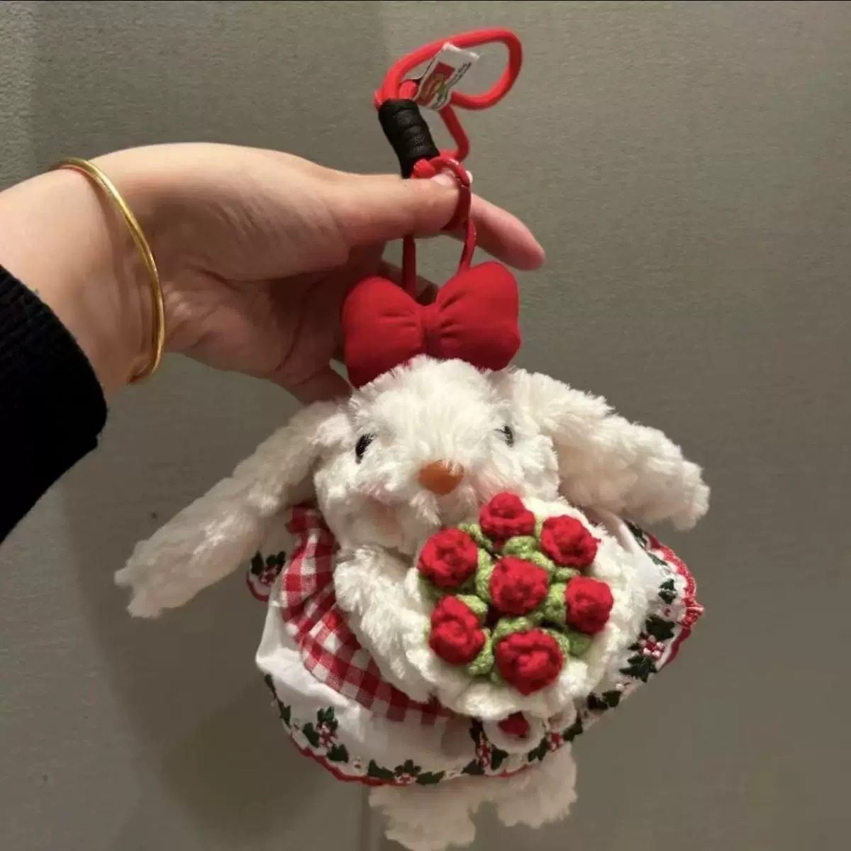 赤い花束 - ブレスレットスタイル