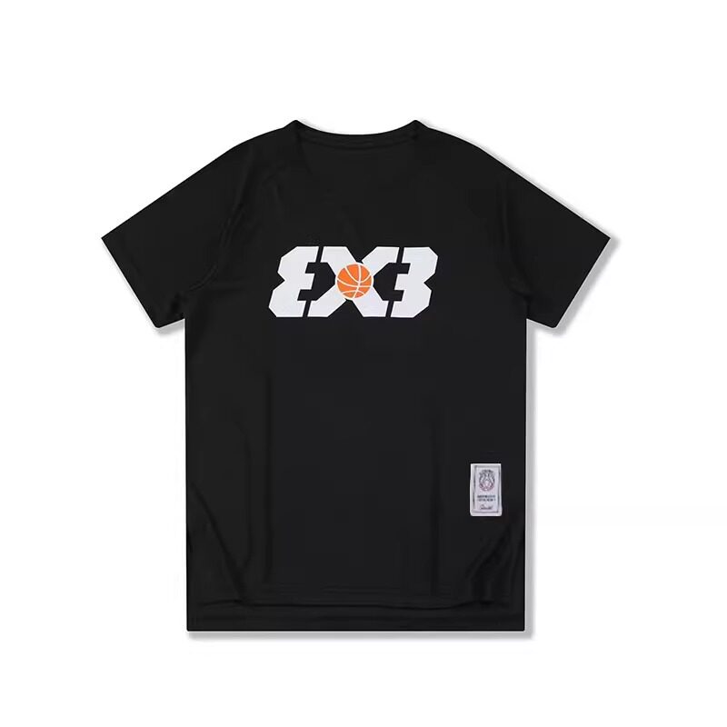 3X3 黒半袖