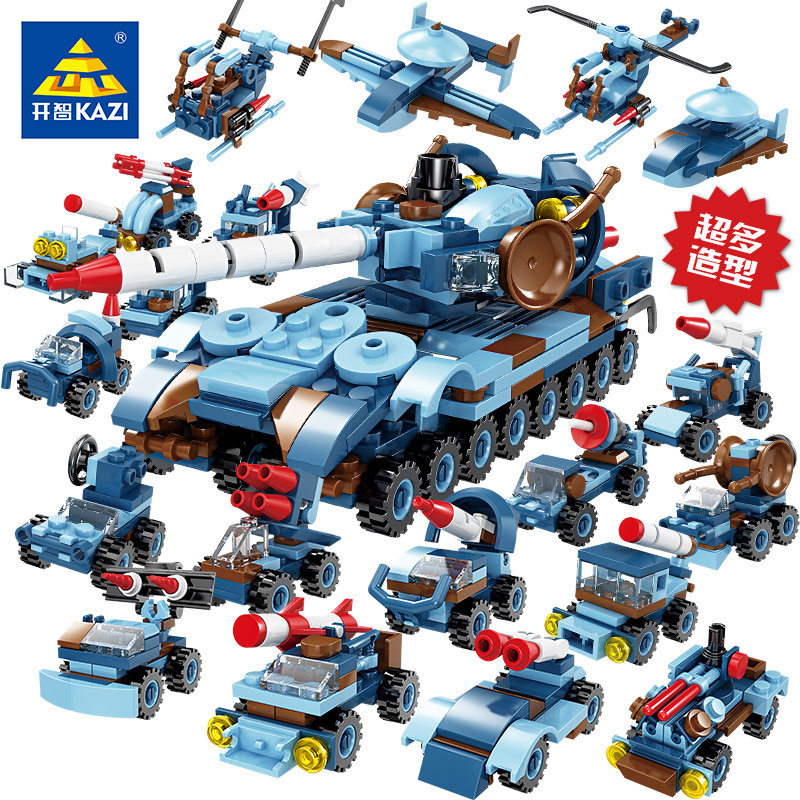 Kaizhi 84100 シェルマン戦車 [1箱価格、コンプリートセット16個]