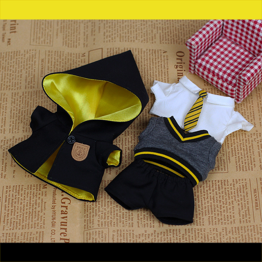 魔法学院パンツ型5点セット（イエロー）