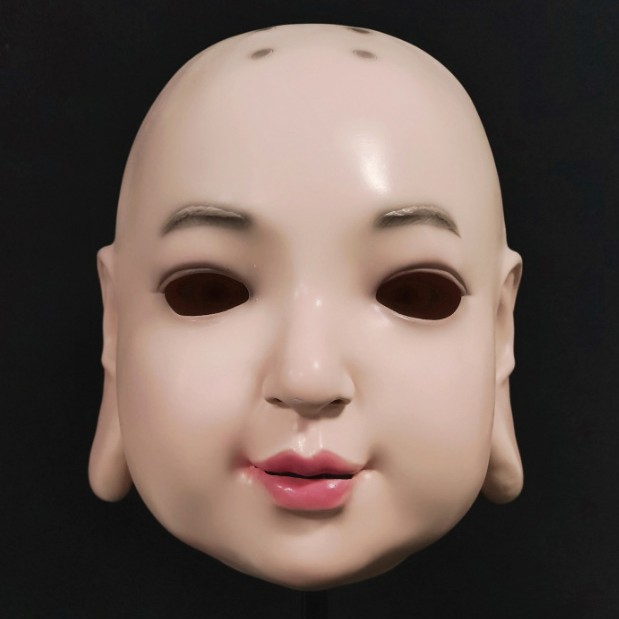 少し太った僧侶