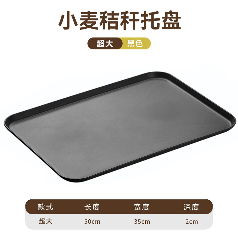 黒の特大トレイ