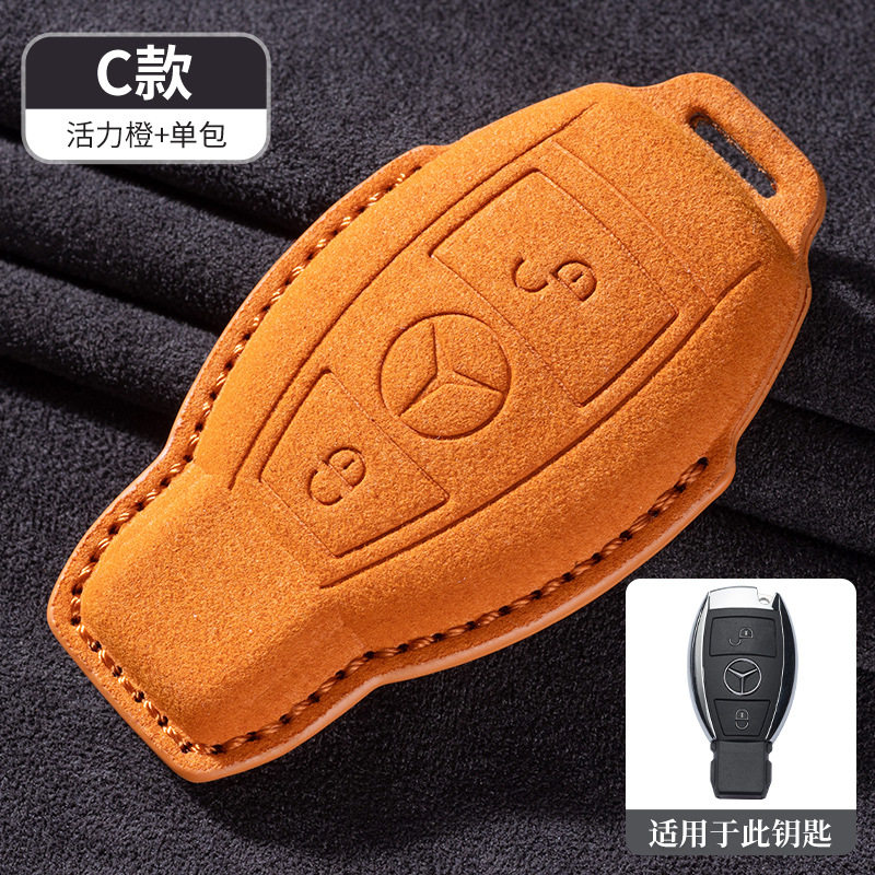 Cタイプのオレンジ色のシングルバッグ